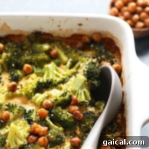 Plant-Based Cheesy Broccoli Bake 7 Vegan Broccoli and Cheese Casserole