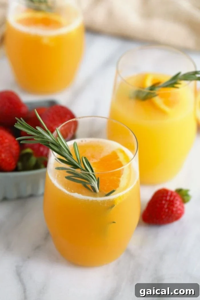 Hoppy Sunrise 2 A refreshing Beermosa cocktail in a tall glass, garnished with a vibrant orange slice, perfectly capturing the essence of a bright brunch drink.
