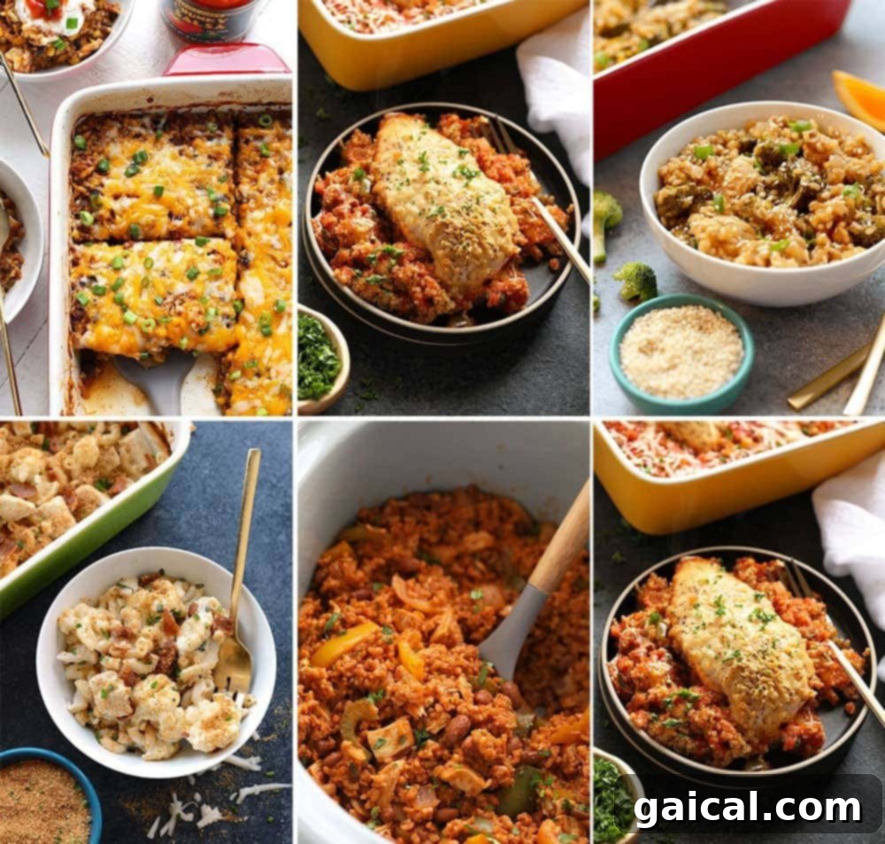 Casserole season is every season and today we're sharing our very best chicken casserole recipes! Best part? All of these dishes are both balanced and healthy made with real ingredients. Collection of diverse chicken casseroles