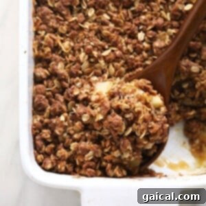 Apple crumble recipe