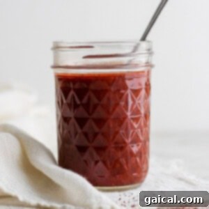 Enchilada sauce in a jar.