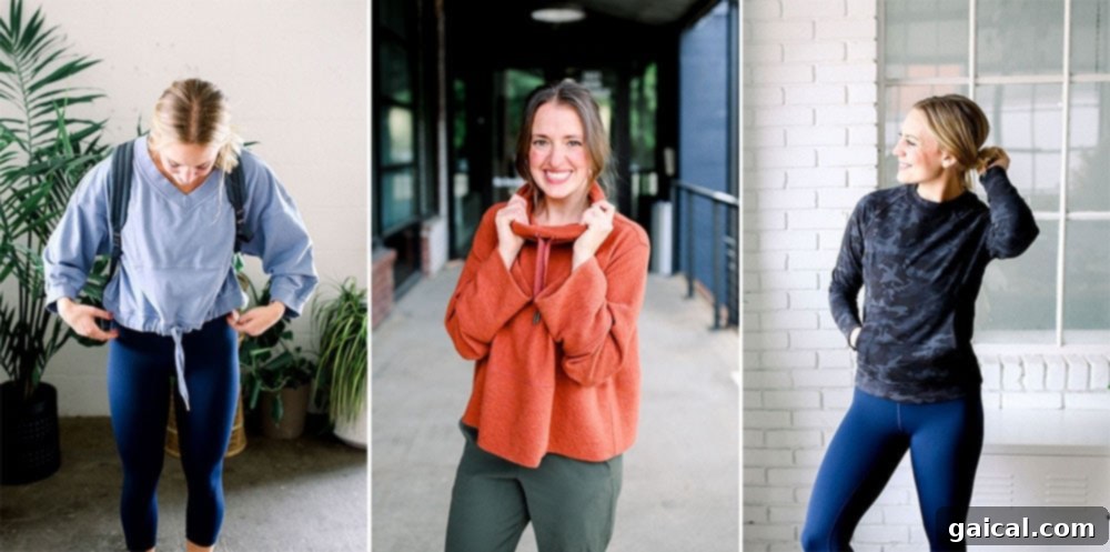Discover the coziest Lululemon sweatshirts for Fall 2023. Lululemon Fall 2023 sweatshirts from Fit Foodie Finds, showcasing cozy and versatile styles.