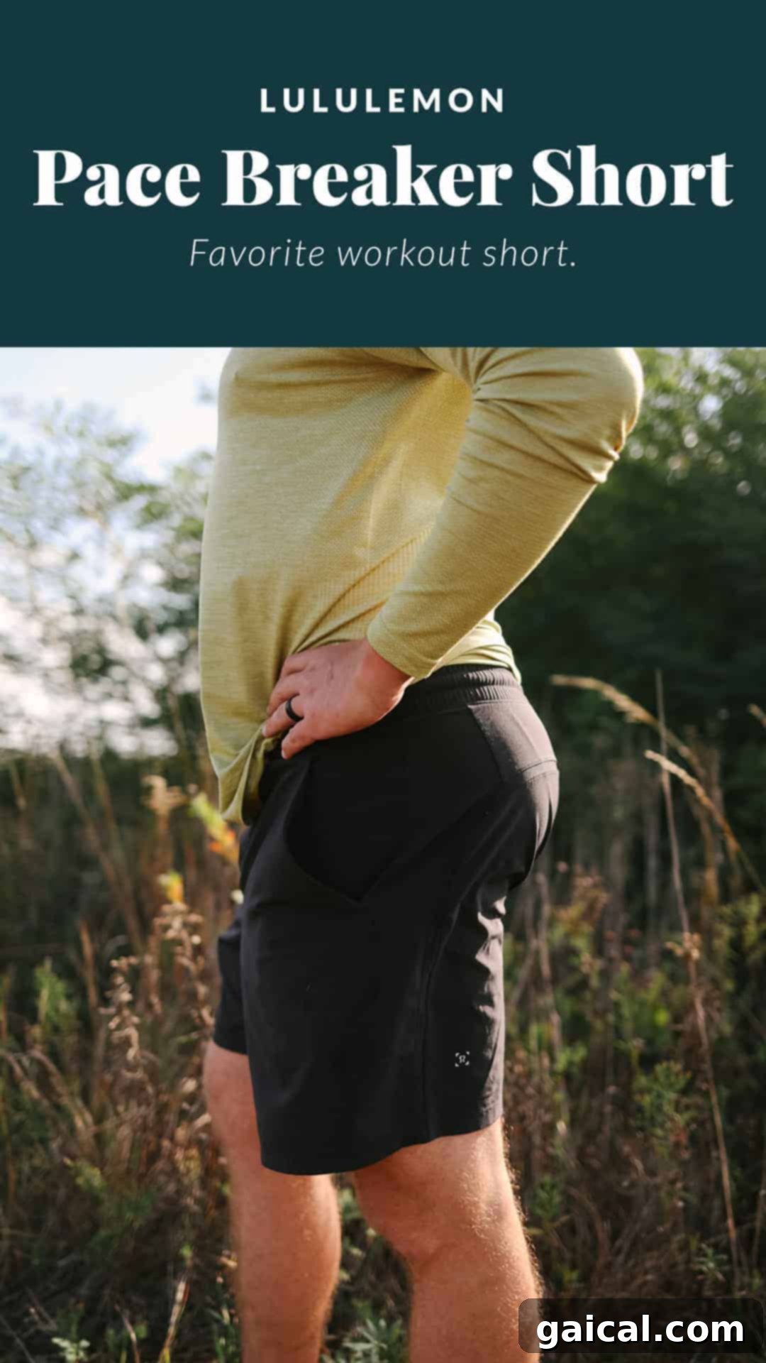 Our guys love Lululemon just as much as we do, and today they're here to share their favorite Lululemon men's products with you. From joggers to shorts to jackets, read on for all of their top Lululemon picks for men. Man enjoying an outdoor activity while wearing comfortable Lululemon shorts.