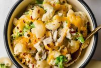 Chicken, Broccoli & Cottage Cheese Mac ‘n’ Cheese