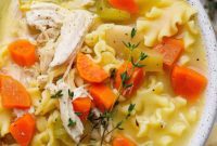 Creamy Chicken Protein Power Soup