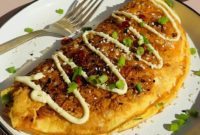 Crispy Rice Omelet Delight