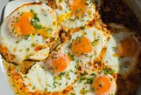 Viral Creamy Fried Eggs