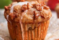 High-Protein Apple Muffins with Cottage Cheese